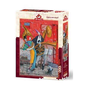 Art Puzzle (4378) - "Soul of Music" - 1000 Teile Puzzle