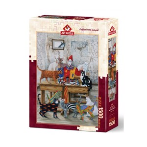 Art Puzzle (4543) - "My Colorful World" - 1500 Teile Puzzle