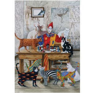 Art Puzzle (4543) - "My Colorful World" - 1500 Teile Puzzle