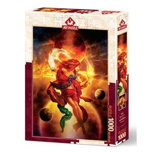 Art Puzzle (5186) - "Water and Fire" - 1000 Teile Puzzle