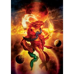 Art Puzzle (5186) - "Water and Fire" - 1000 Teile Puzzle