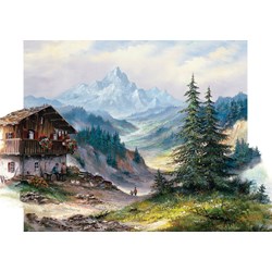 Art Puzzle (5187) - "Green Valley" - 1000 Teile Puzzle