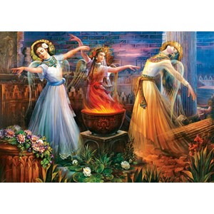 Art Puzzle (5470) - "Fire Dance" - 2000 Teile Puzzle