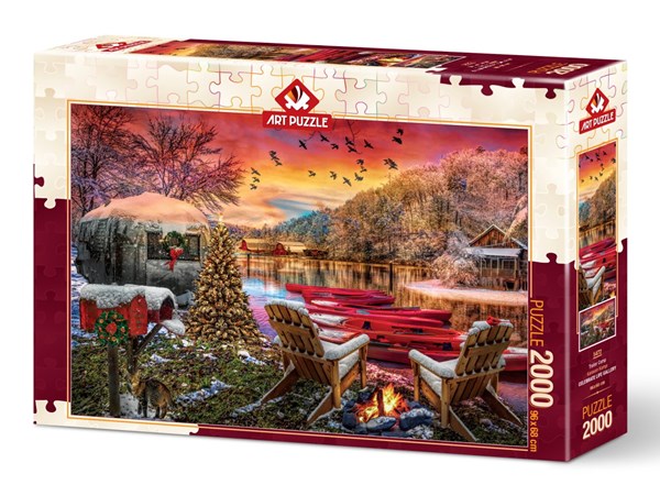 Art Puzzle (5472) - "Caravan Camp" - 2000 Teile Puzzle