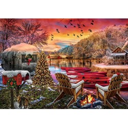 Art Puzzle (5472) - "Caravan Camp" - 2000 Teile Puzzle
