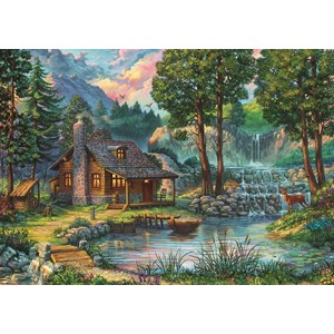 Art Puzzle (4223) - "Fairytale House" - 1000 Teile Puzzle