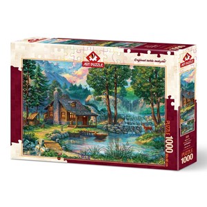 Art Puzzle (4223) - "Fairytale House" - 1000 Teile Puzzle