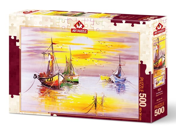 Art Puzzle (4578) - "Evening Sun" - 500 Teile Puzzle