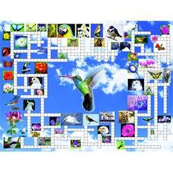 SunsOut (10172) - Irv Brechner: "Puzzle Combo, Taking Flight" - 500 Teile Puzzle