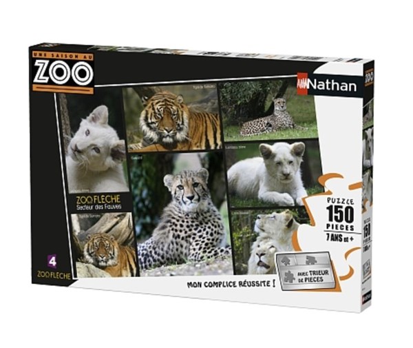 Nathan (86838) - "Zoo" - 150 Teile Puzzle