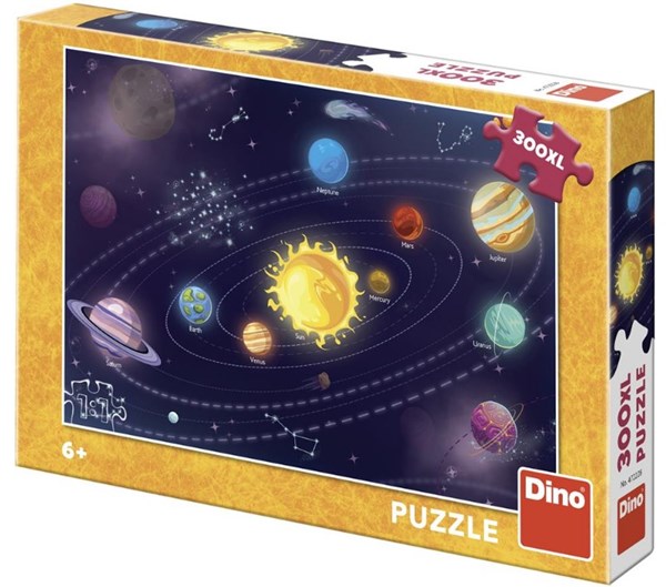 Dino (47222) - "Sonnensystem" - 300 Teile Puzzle