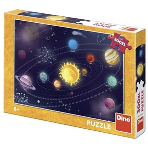Dino (47222) - "Sonnensystem" - 300 Teile Puzzle