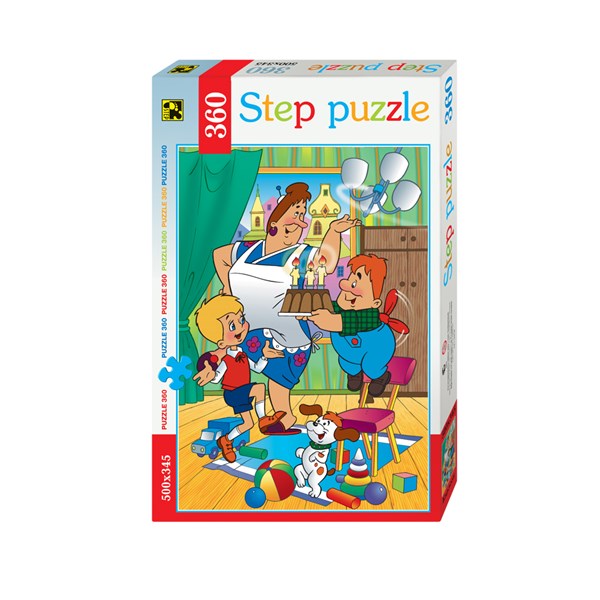 Step Puzzle (73005) - "Karlsson-on-the-Roof" - 360 Teile Puzzle