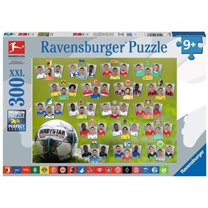 Ravensburger (12848) - "Bundesliga Saison 19/20, Fußball" - 300 Teile Puzzle