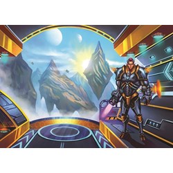 Art Puzzle (4532) - "Warriors" - 200 Teile Puzzle