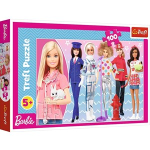 Trefl (16385) - "Barbie" - 100 Teile Puzzle