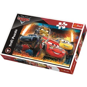 Trefl (16358) - "Cars 3" - 100 Teile Puzzle