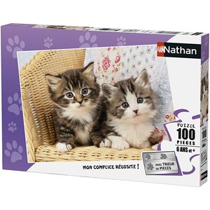 Nathan (86766) - "Kätzchen" - 100 Teile Puzzle