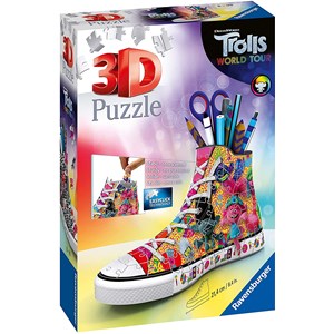 Ravensburger (11231) - "Trolls World Tour Sneaker" - 108 Teile Puzzle