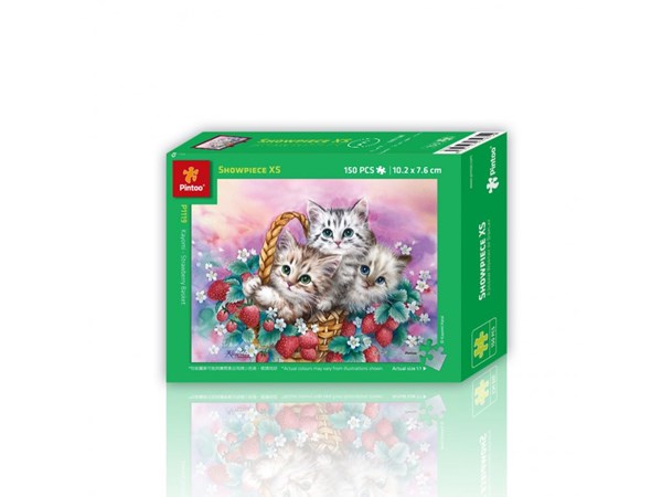 Pintoo (p1119) - "Katzen" - 150 Teile Puzzle