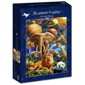 Bluebird Puzzle (70012) - Adrian Chesterman: "Universal Beauty" - 1000 Teile Puzzle