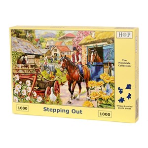 The House of Puzzles (4715) - "Stepping Out" - 1000 Teile Puzzle