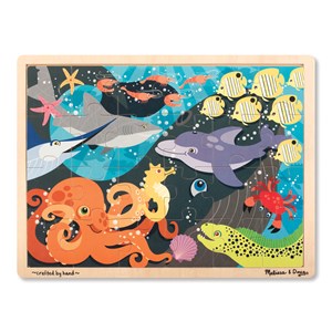Melissa and Doug (9072) - "Under the Sea" - 24 Teile Puzzle