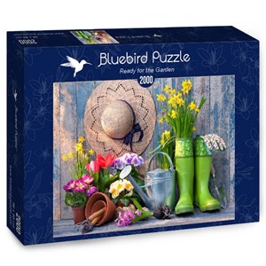 Bluebird Puzzle (70031) - Alexander Raths: "Ready for the Garden" - 2000 Teile Puzzle