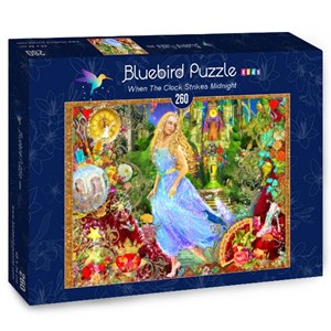 Bluebird Puzzle (70390) - Aimee Stewart: "When The Clock Strikes Midnight" - 260 Teile Puzzle