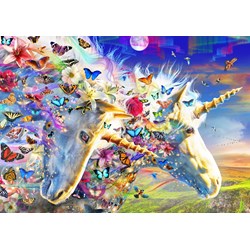 Bluebird Puzzle (70397) - Adrian Chesterman: "Unicorn Dream" - 150 Teile Puzzle