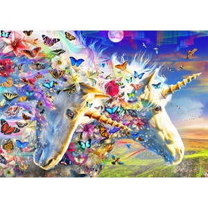 Bluebird Puzzle (70397) - Adrian Chesterman: "Unicorn Dream" - 150 Teile Puzzle
