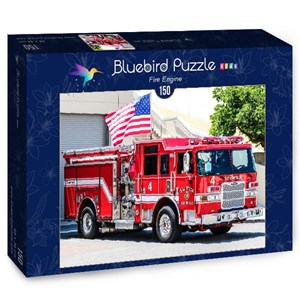 Bluebird Puzzle (70402) - "Fire Engine" - 150 Teile Puzzle
