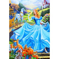 Bluebird Puzzle (70389) - Jenny Newland: "Cinderella" - 260 Teile Puzzle