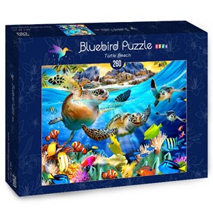 Bluebird Puzzle (70372) - Howard Robinson: "Turtle Beach" - 260 Teile Puzzle