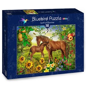 Bluebird Puzzle (70382) - Ciro Marchetti: "Spirit of Summer" - 260 Teile Puzzle