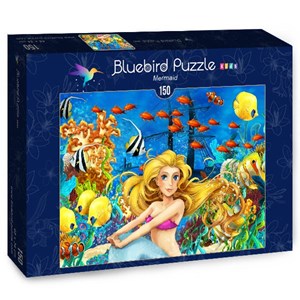 Bluebird Puzzle (70347) - Maciej Es: "Mermaid" - 150 Teile Puzzle