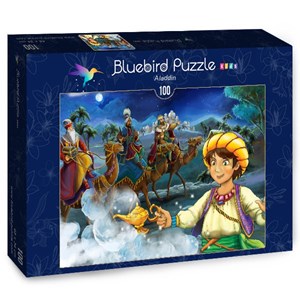 Bluebird Puzzle (70348) - Maciej Es: "Aladdin" - 100 Teile Puzzle