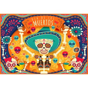 Bluebird Puzzle (70356) - "Dia de los Muertos" - 260 Teile Puzzle