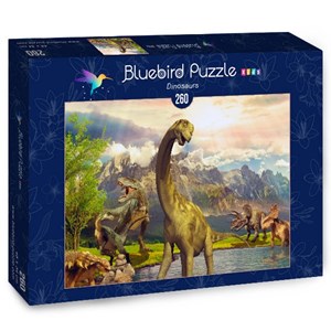 Bluebird Puzzle (70369) - "Dinosaurs" - 260 Teile Puzzle