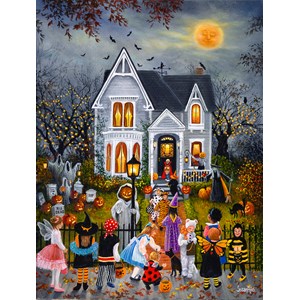 SunsOut (45436) - Susan Rios: "Scary Night" - 300 Teile Puzzle