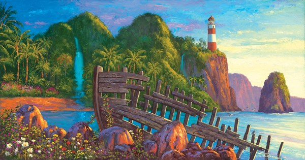 SunsOut (20131) - Wil Cormier: "Paradise Cove" - 500 Teile Puzzle