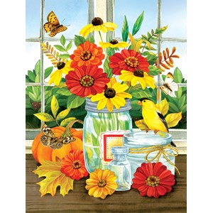 SunsOut (16099) - Jane Maday: "Autumn Jars" - 300 Teile Puzzle