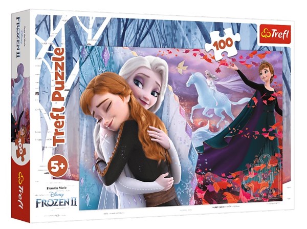 Trefl (16399) - "Frozen II" - 100 Teile Puzzle