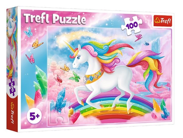 Trefl (16364) - "Unicorn" - 100 Teile Puzzle