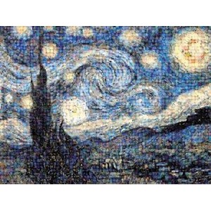 Buffalo Games (10545) - Vincent van Gogh: "Starry Night" - 1000 Teile Puzzle