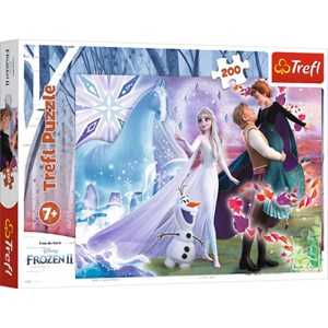 Trefl (13265) - "Frozen II" - 200 Teile Puzzle