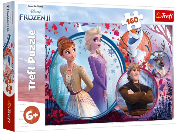 Trefl (15374) - "Frozen II" - 160 Teile Puzzle