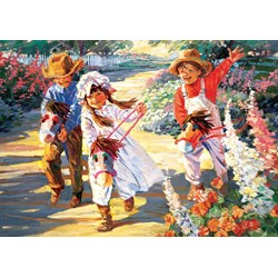 Art Puzzle (5084) - Corinne Hartley: "Digidik Digidik!" - 500 Teile Puzzle