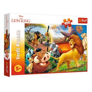 King International (16359) - "Disney, The Lion King" - 100 Teile Puzzle