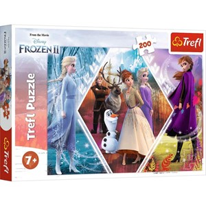 Trefl (13249) - "Frozen II" - 200 Teile Puzzle